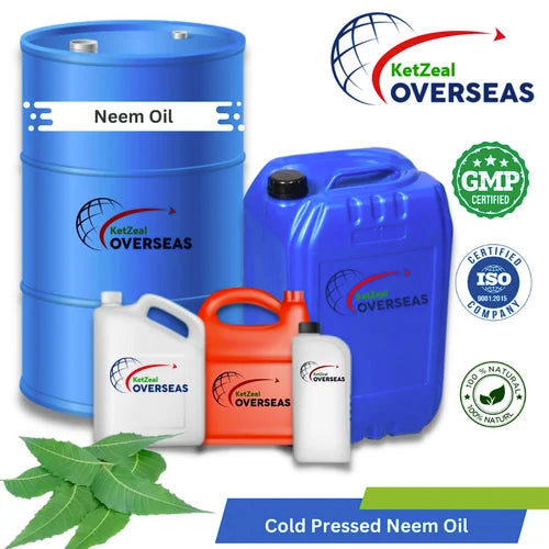 Ketzeal 100% Pure Cold-Pressed Neem Oil (1 Kg)