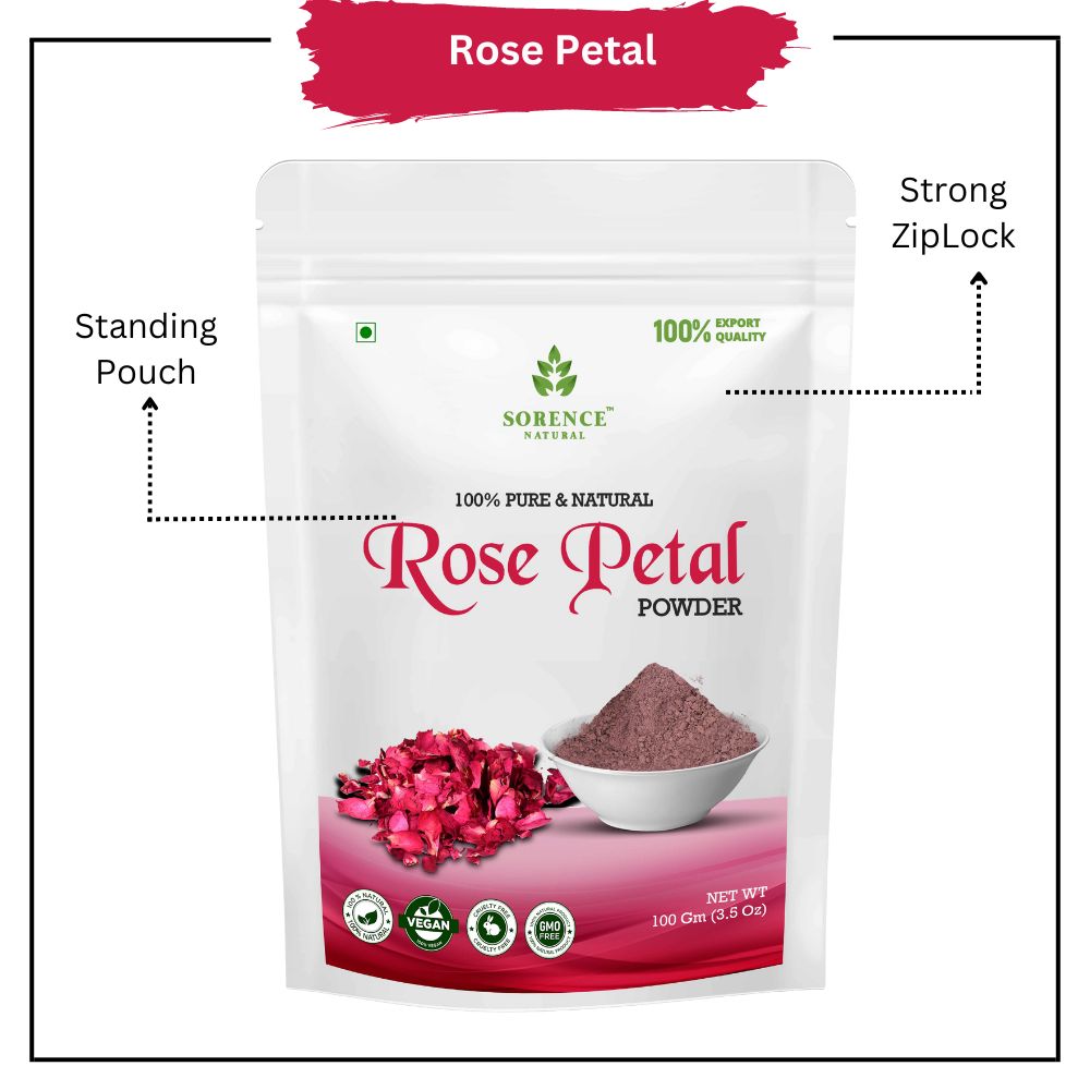 Sorence Natural Rose petal Powder