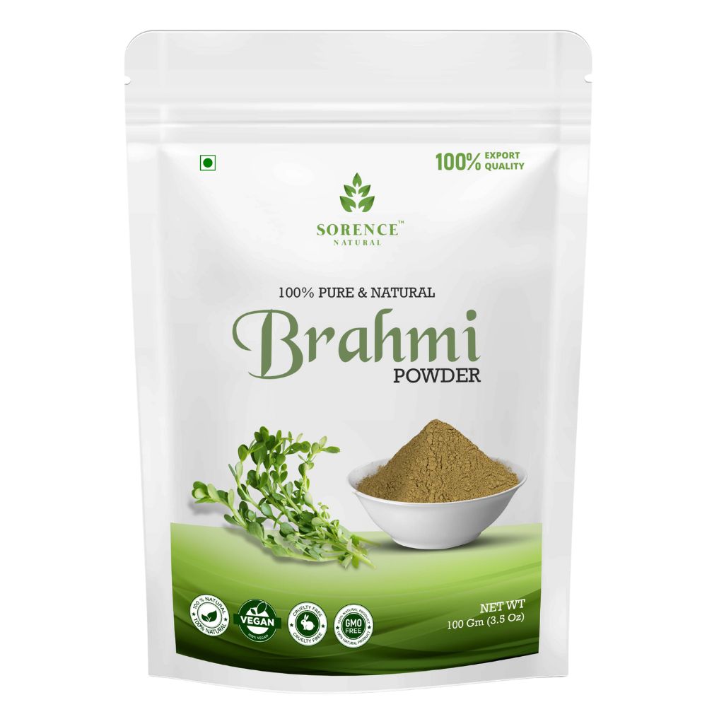 Sorence 100% Natural Brahmi Powder for Hair and Scalp Care