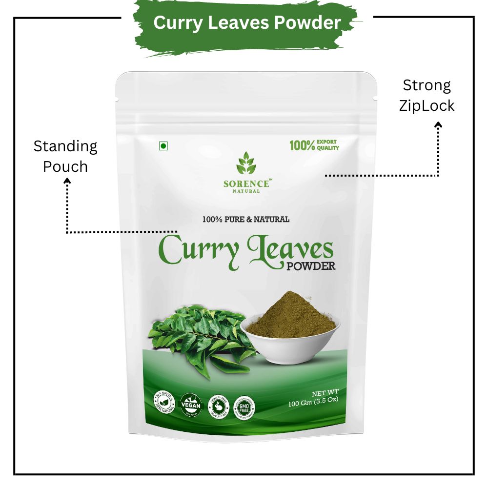 Sorence 100% Natural Curry Leaves Powder for Hair Care