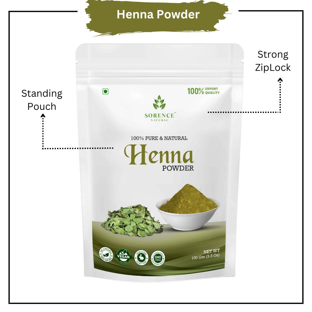 Sorence Natural Henna Powder for Hair Care and Natural Dye