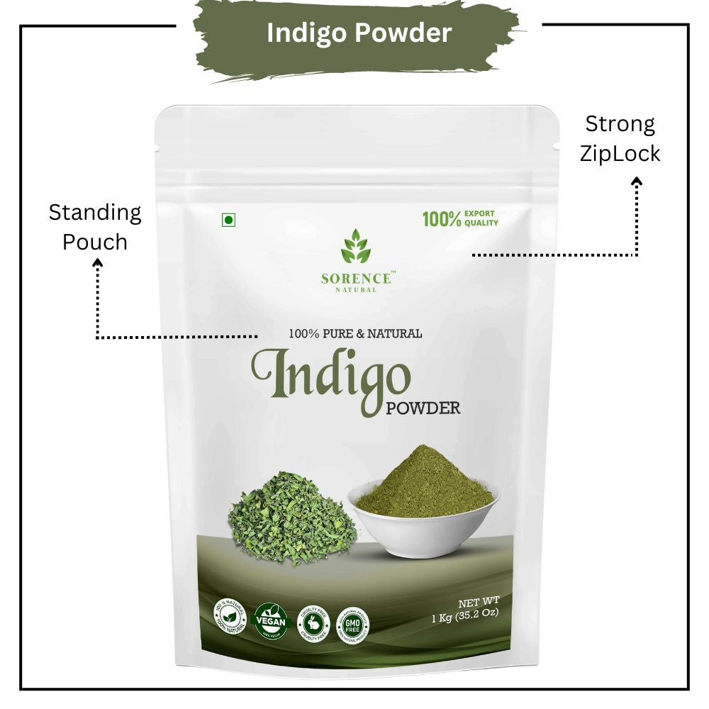 Sorence Natural Indigo Powder for Hair Care