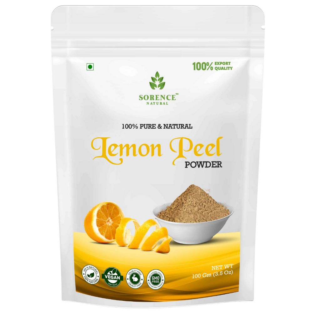 Sorence Natural Lemon Peel Powder for Skin Care