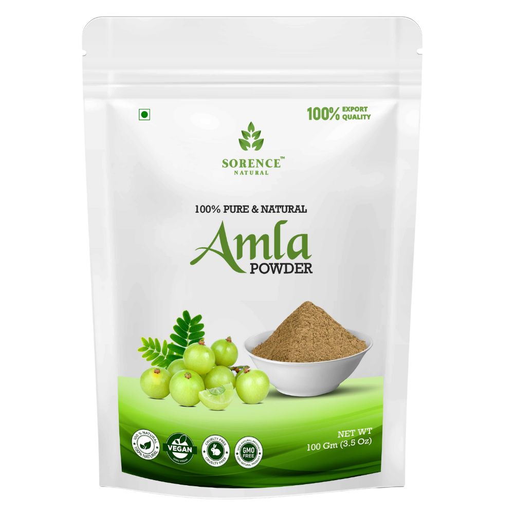 Sorence 100% Natural Amla Powder for Hair & Skin