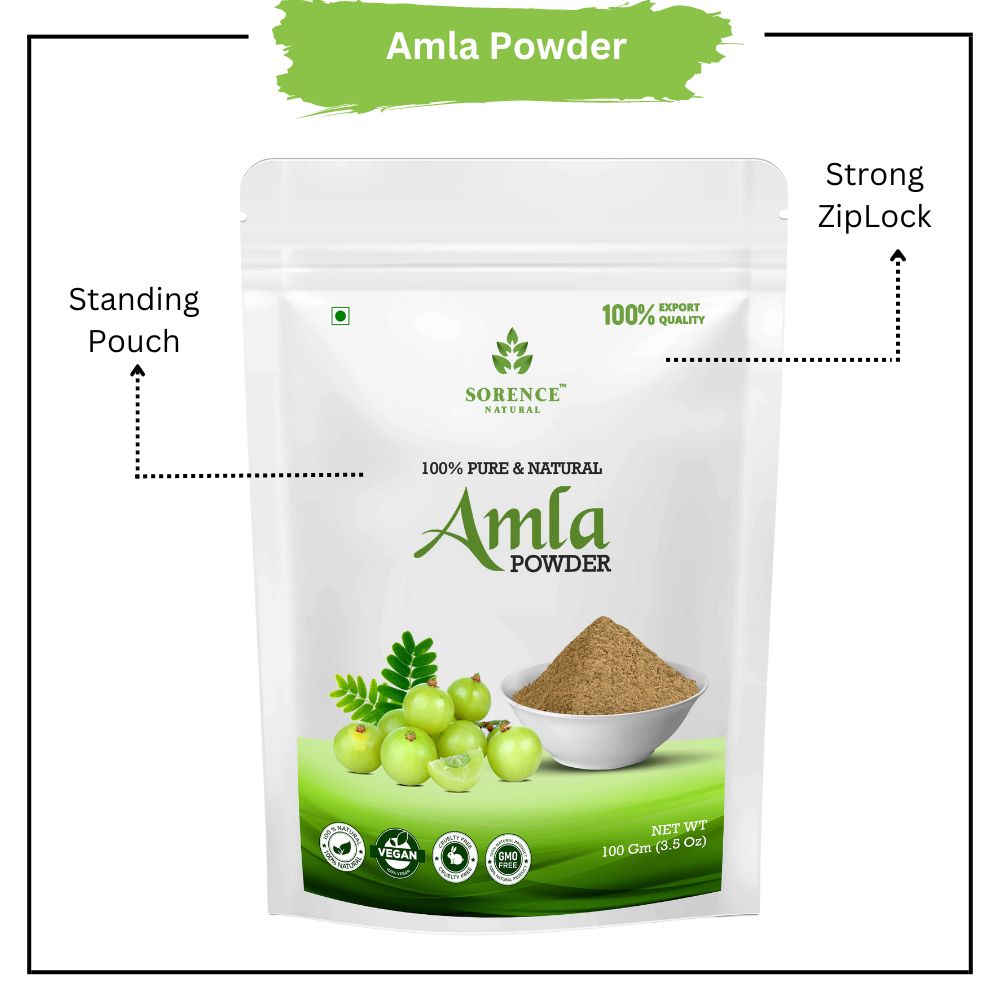 Sorence 100% Natural Amla Powder for Hair & Skin