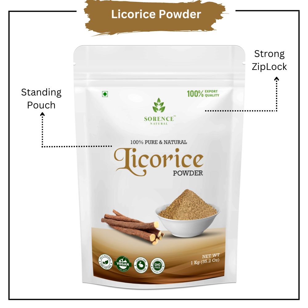 Sorence Natural Licorice Powder for Skin and Hair Care