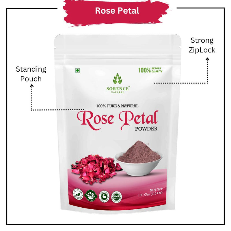 Sorence Natural Rose petal Powder