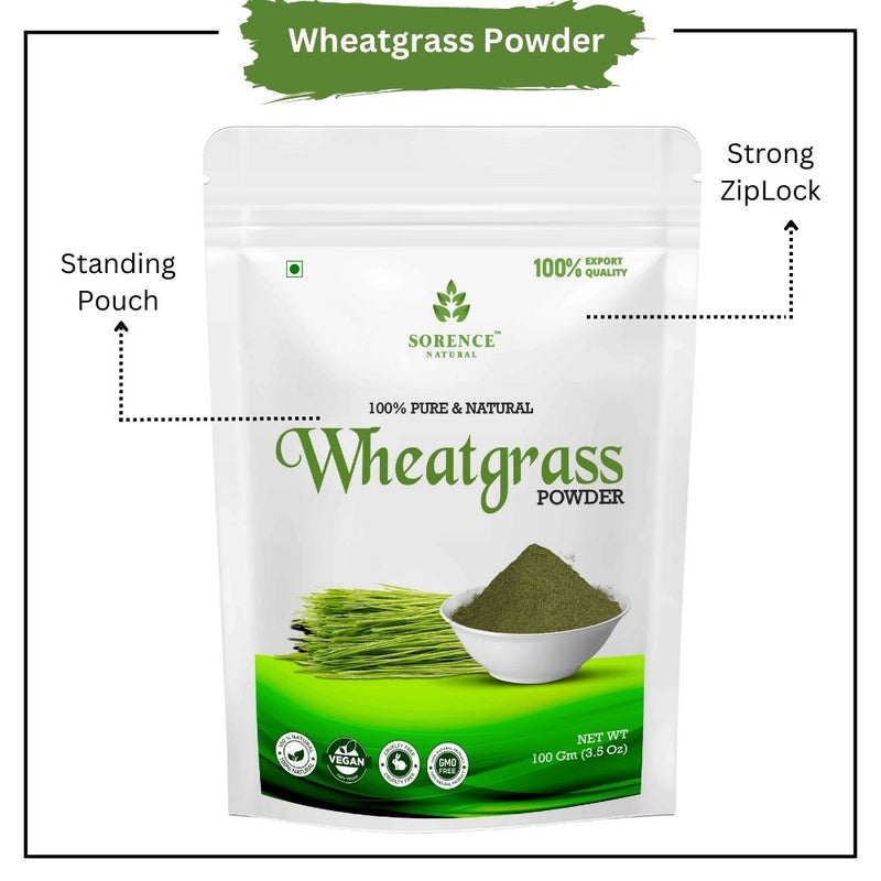 Sorence Natural Wheat Grass Powder