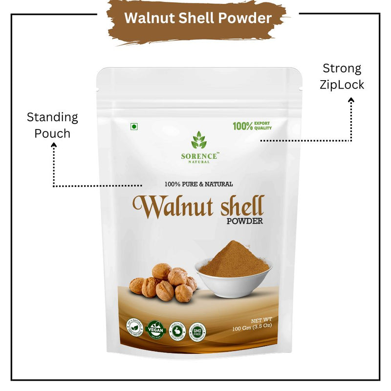 Sorence Natural Walnut shell Powder