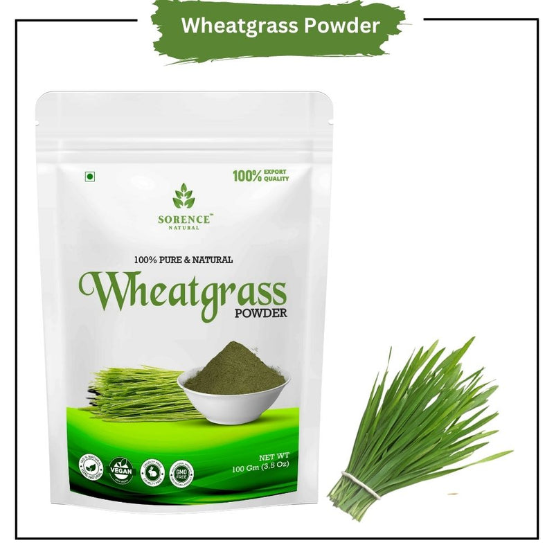 Sorence Natural Wheat Grass Powder