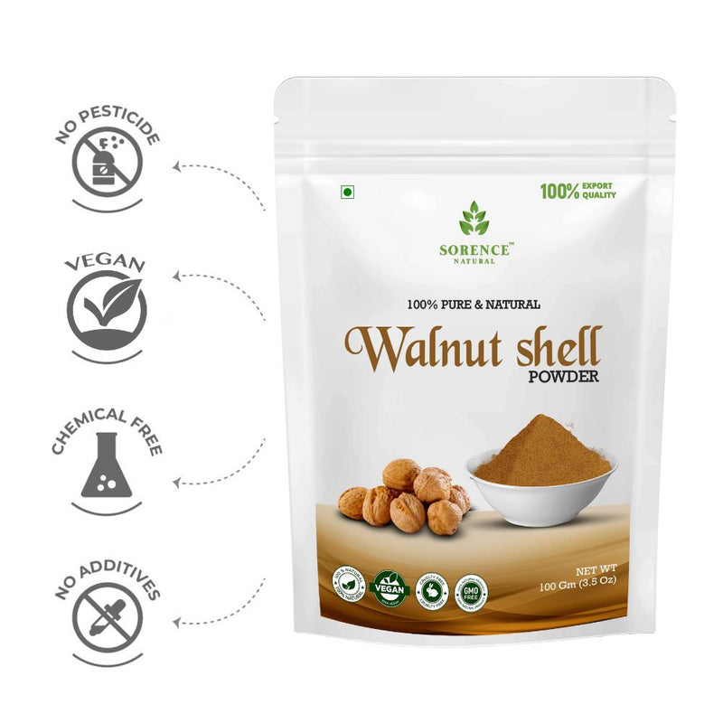 Sorence Natural Walnut shell Powder