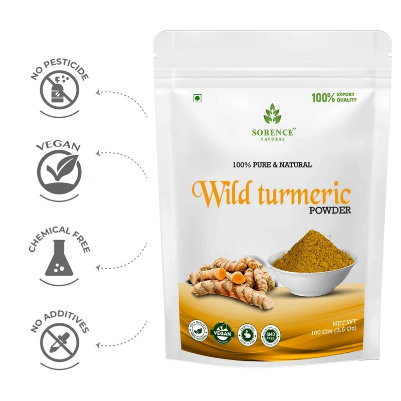 Sorence Natural Wild Turmeric Powder