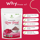 Sorence Natural Rose petal Powder