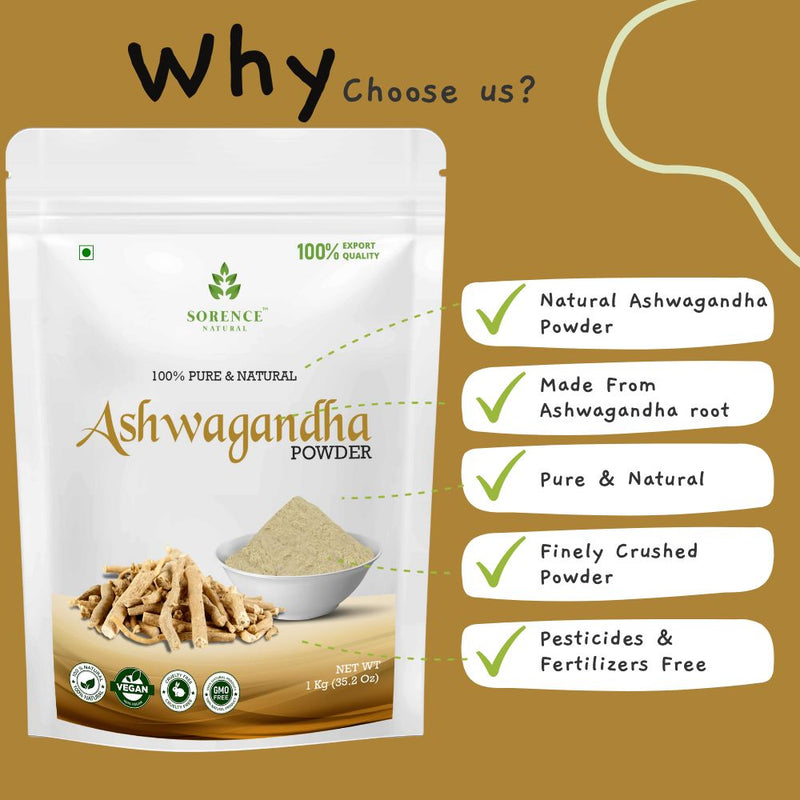 Sorence Natural Ashwagandha Powder