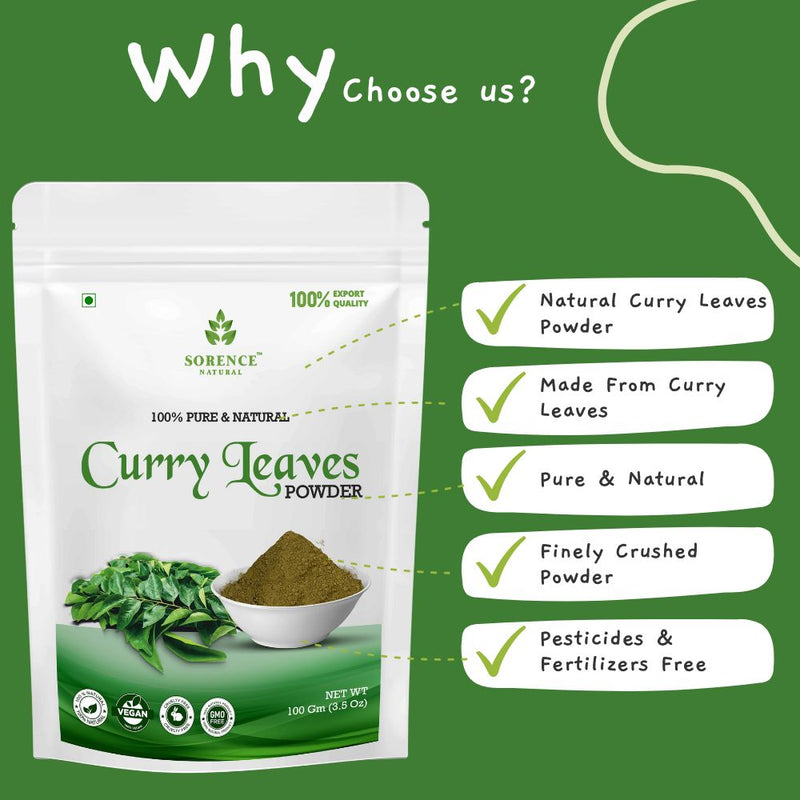 Sorence Natural Curry Leaves Powder