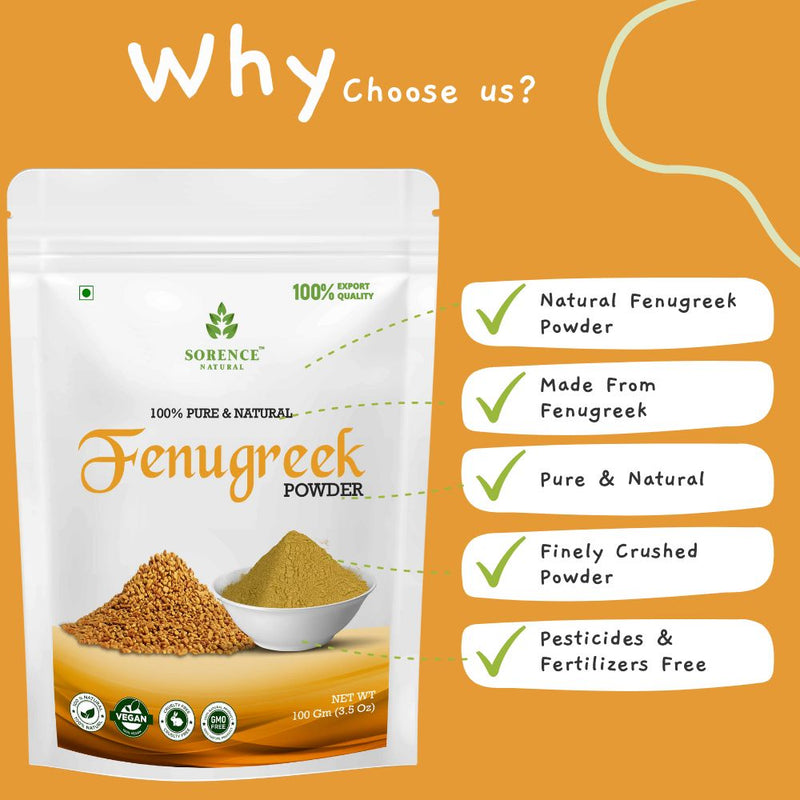 Sorence Natural Fenugreek Powder