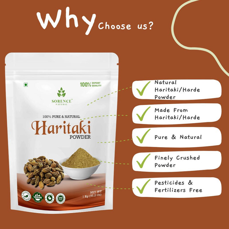 Sorence Natural Haritaki Powder