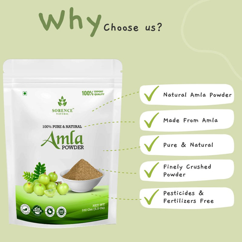 Sorence Natural Amla Powder