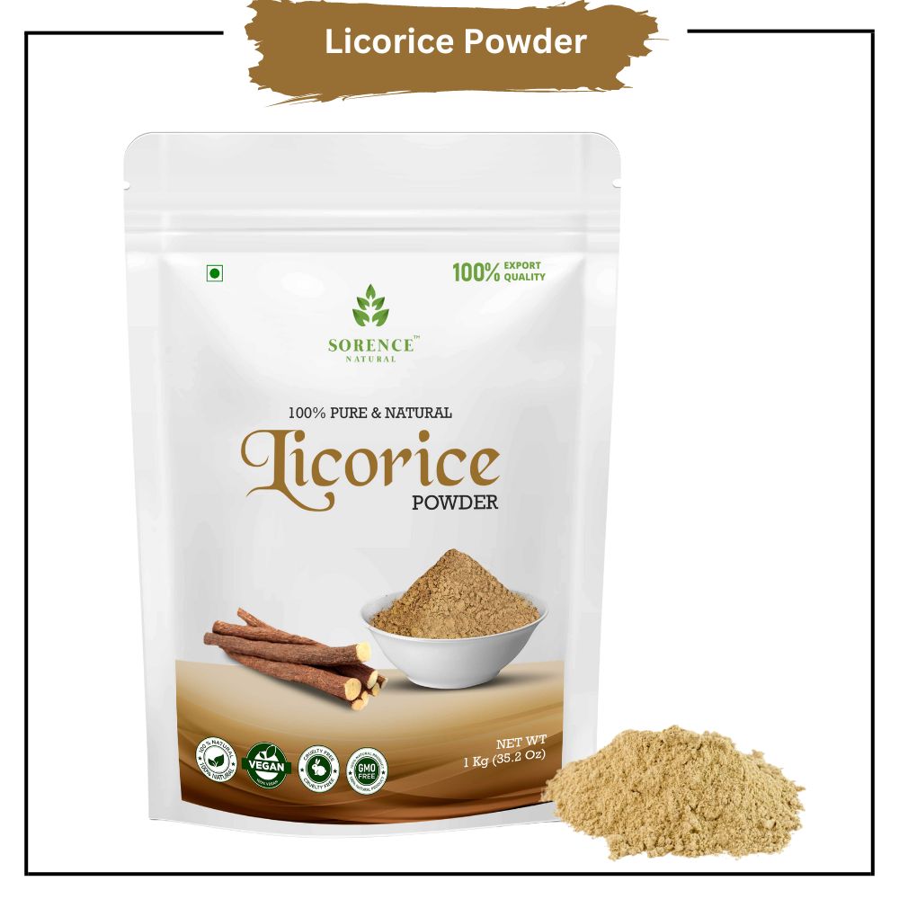 Sorence Natural Licorice Powder for Skin and Hair Care