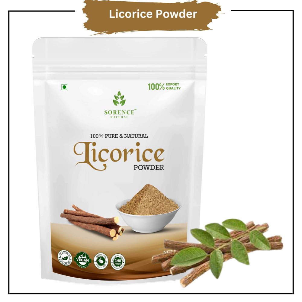 Sorence Natural Licorice Powder for Skin and Hair Care