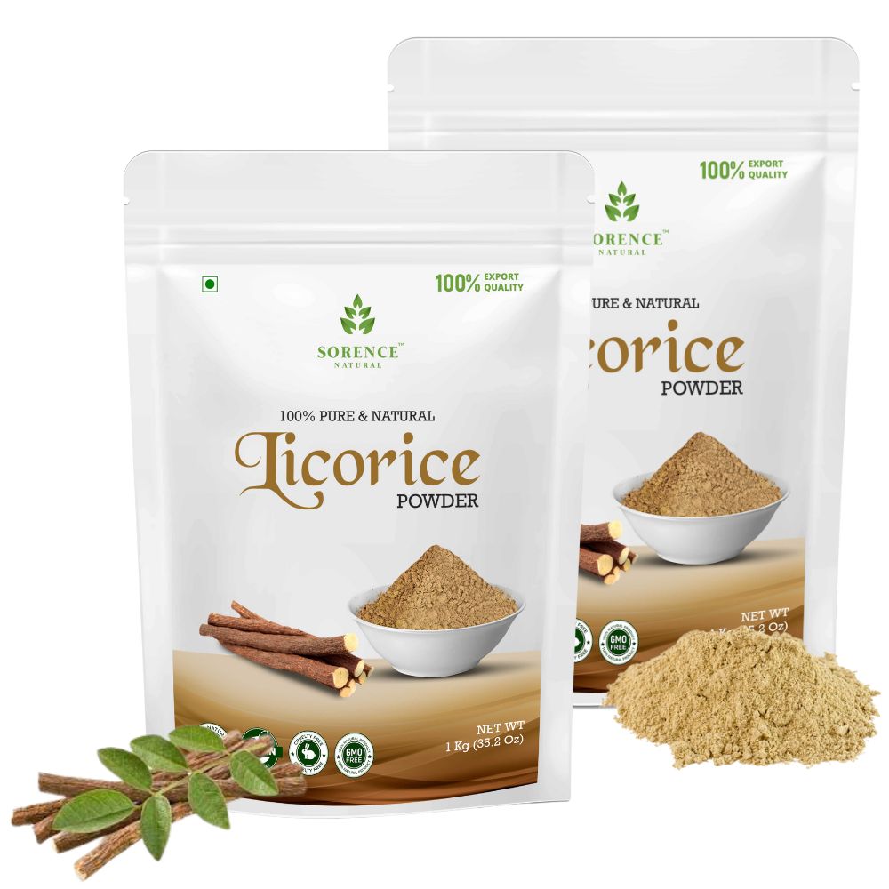 Sorence Natural Licorice Powder for Skin and Hair Care
