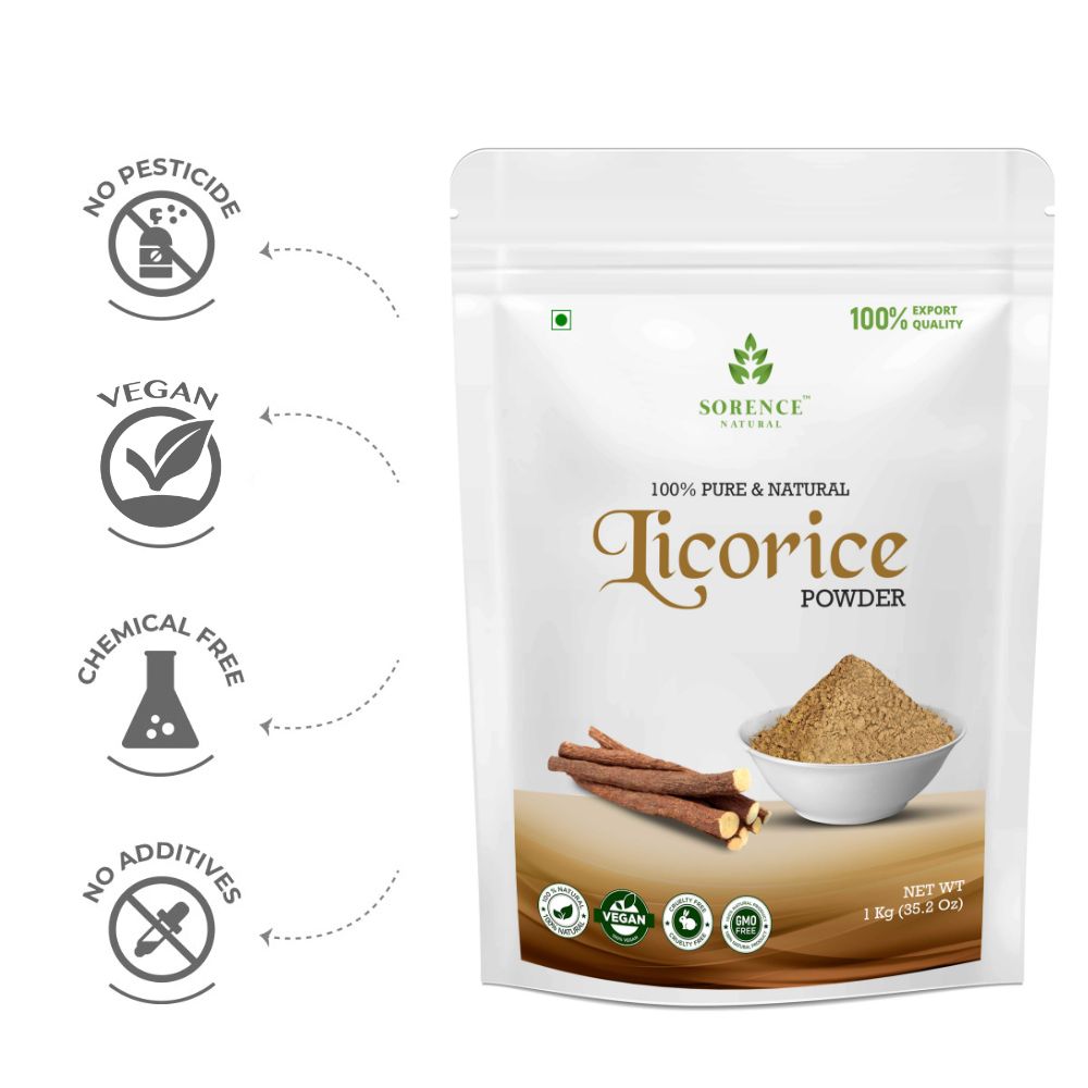 Sorence Natural Licorice Powder for Skin and Hair Care
