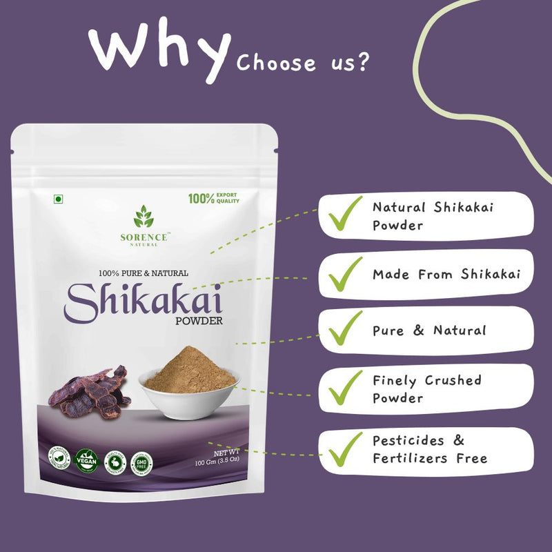 Sorence Natural Shikakai Powder